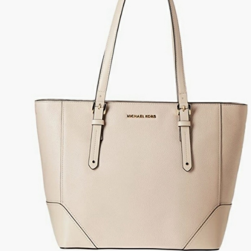 MICHAEL KORS ARIA SOFT PINK LARGE LEATHER TOTE! NWT! COMES WITH DUST BAG!